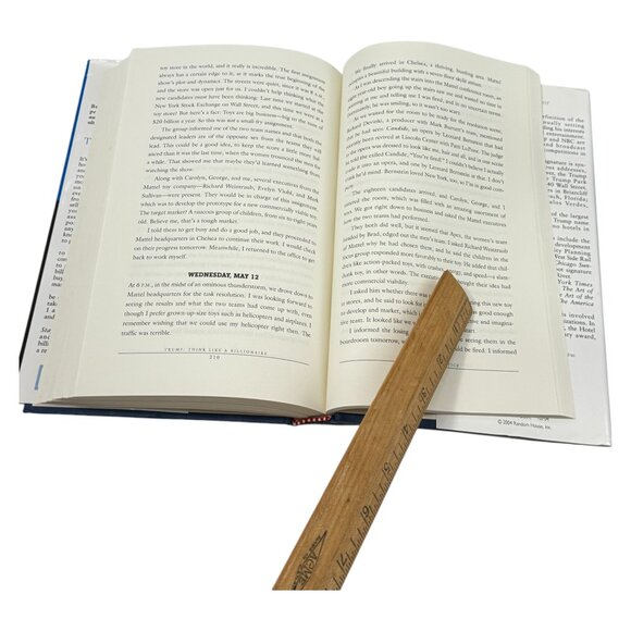 Trump Think Like A Billionaire Book HC DJ 2004 First Edition President USA - Picture 6 of 10